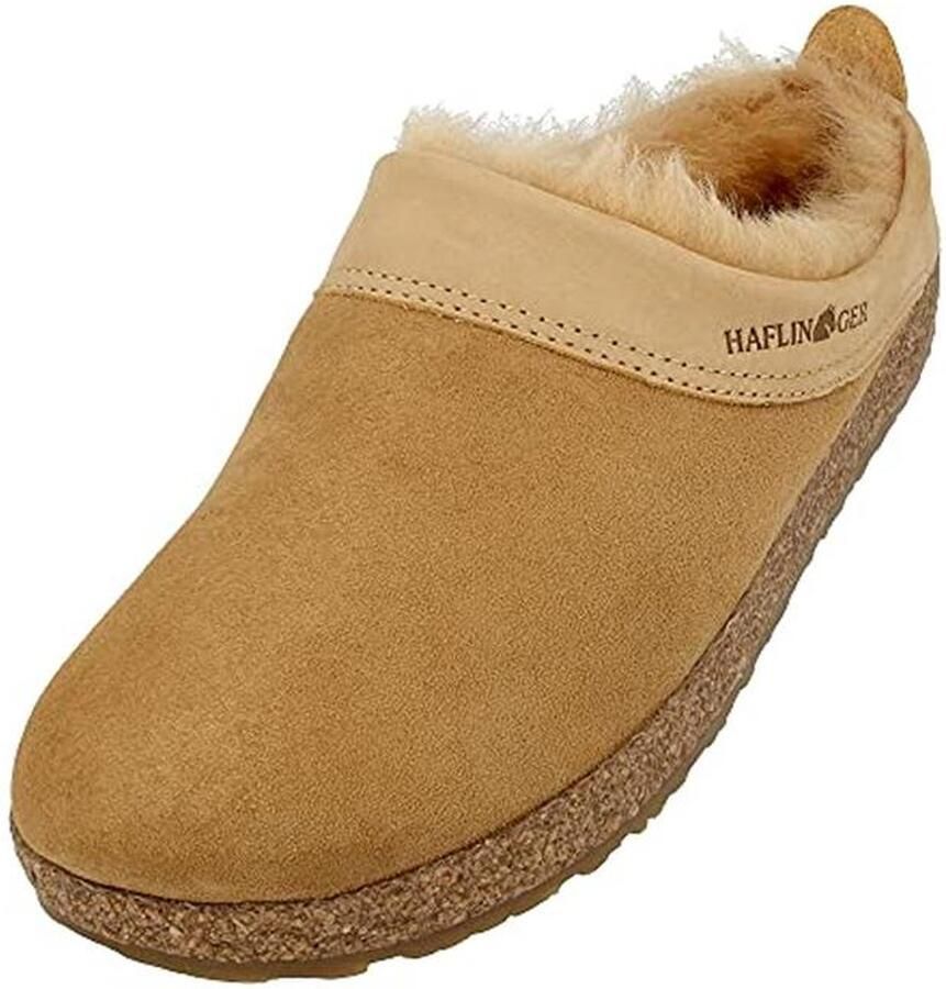 Pantoffels unisex lamsvacht Snowbird 713015 voor en