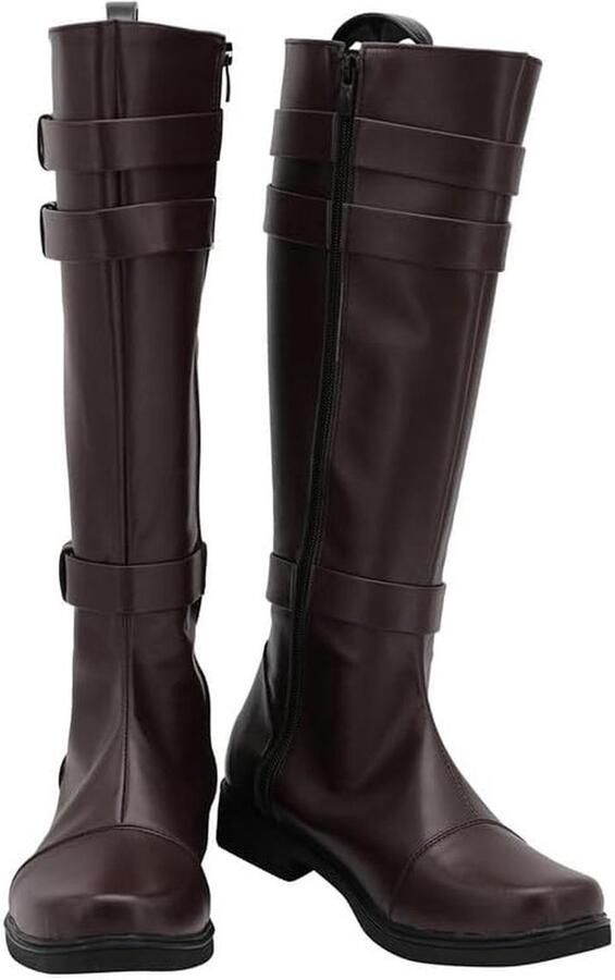 Lange Cosplay Laarzen voor Heren Anime en Film Personage Stijl