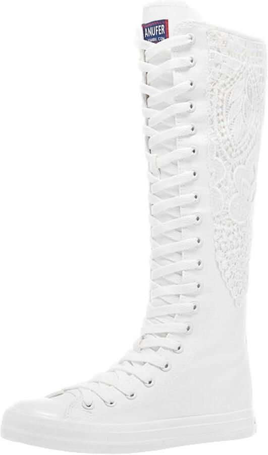 Lange Kleurrijke Veters voor Canvas Laarzen Vervangende Set