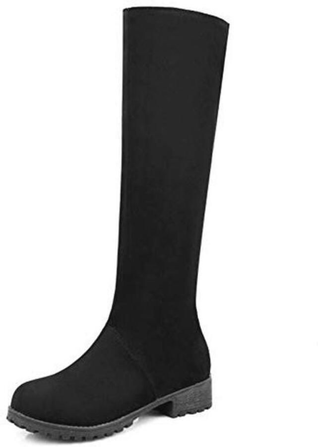 Lange platte laarzen voor dames