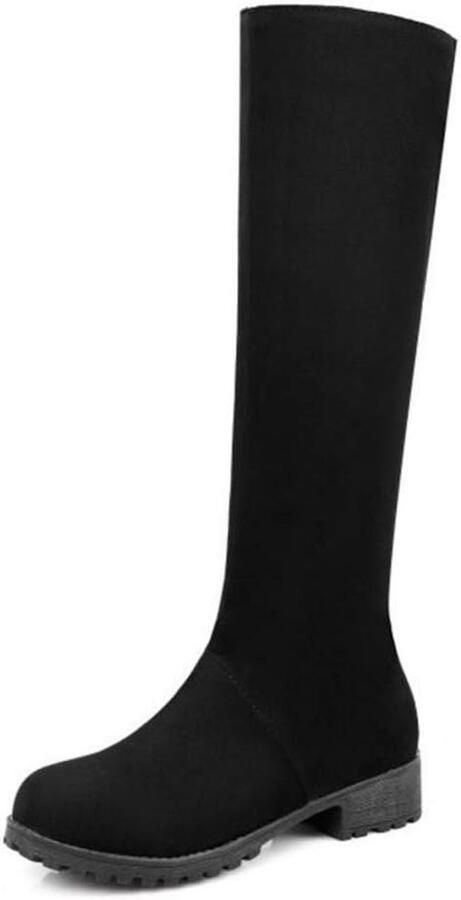 Lange platte laarzen voor dames