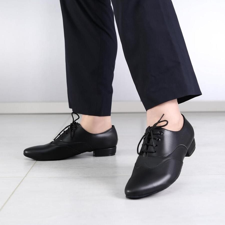 Latijns-Amerikaanse met veters Lage Hak Standaard Moderne Ballroom schoenen