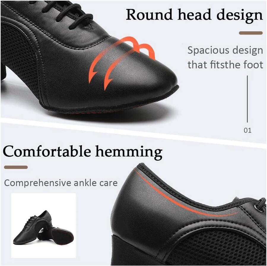 Latijnse Dansschoen Standaard Ballroom Salsa Model-LHD2801