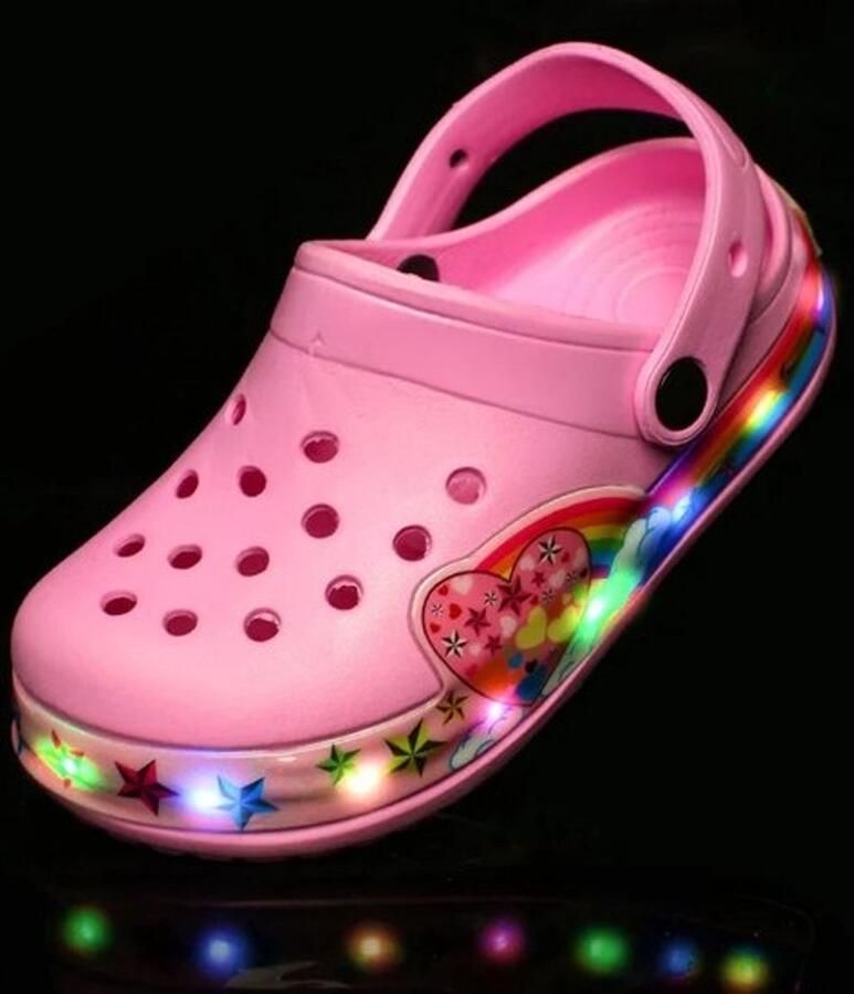 LED Knipperende Sandalen voor Kinderen en Eerste Wandelschoenen Zomer Strandschoenen Lichtgevende Baby Sneakers