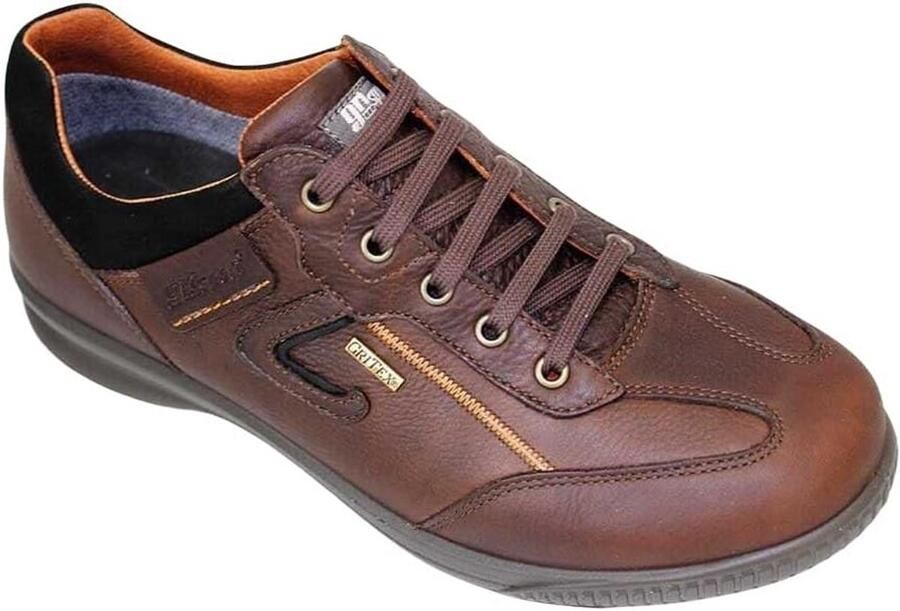 Lederen Heren Wandelschoenen Waterdicht Comfortabele Zool