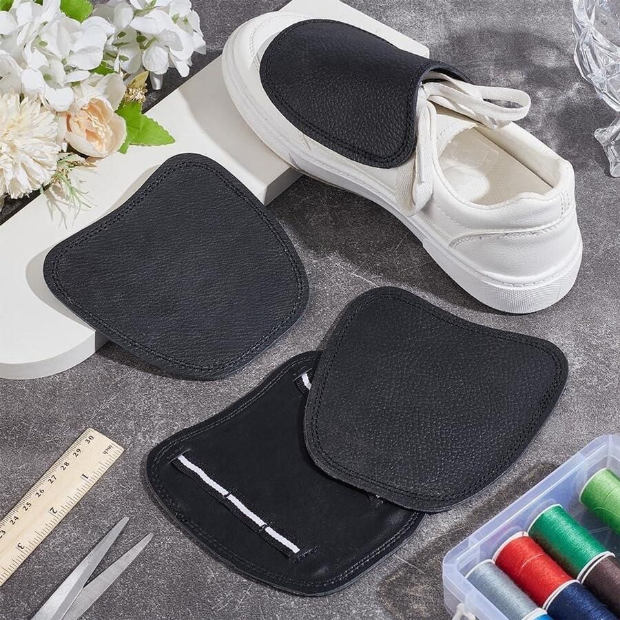 Lederen Punt Laarzen Bescherming Schoenen Koeienhuid Cover Draagbare Laser Schoenhoes