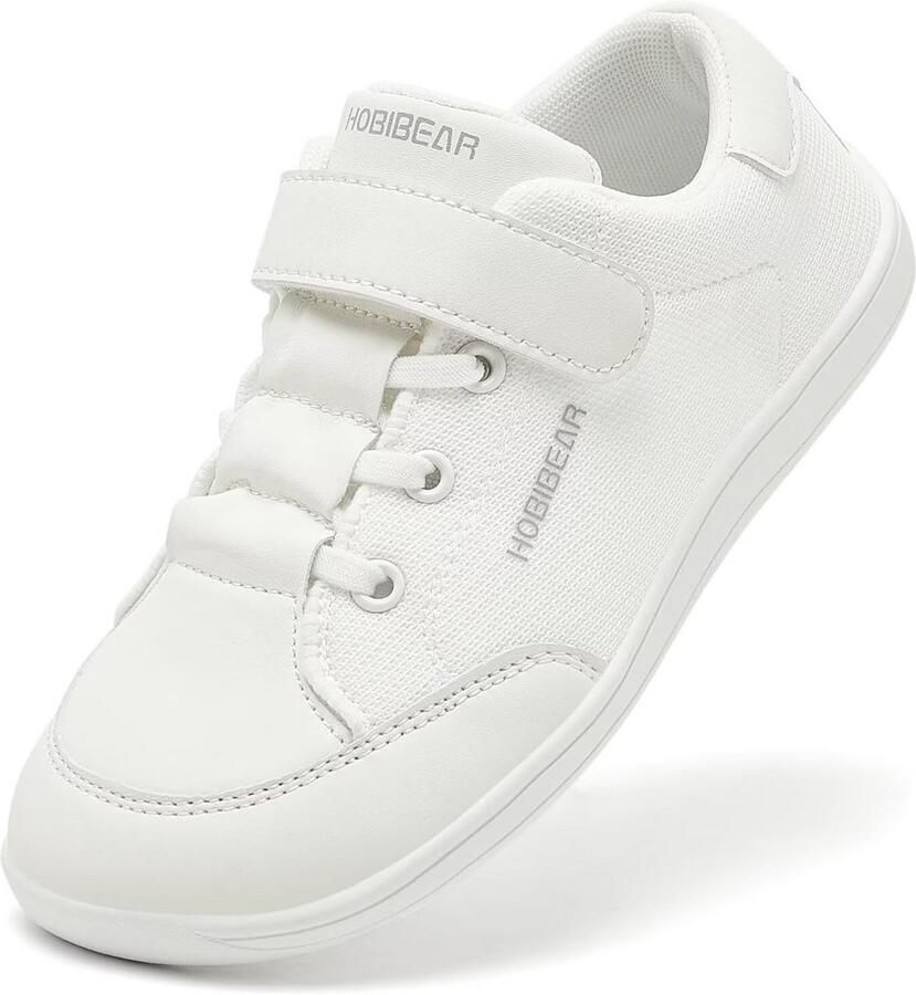 Lederminiimalistische Blotevoeten Schoenen voor Kinderen Brede Pasvorm en Lichtgewicht