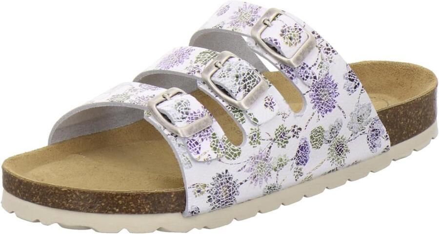 Leer damessandalen comfortabele pantoletten voor dagelijks en werk