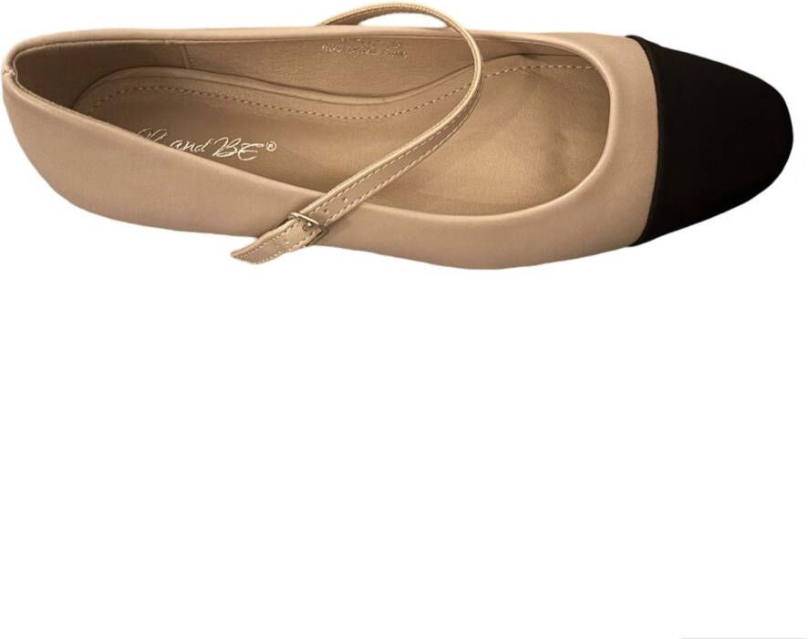 Leora ballerina's met gesp