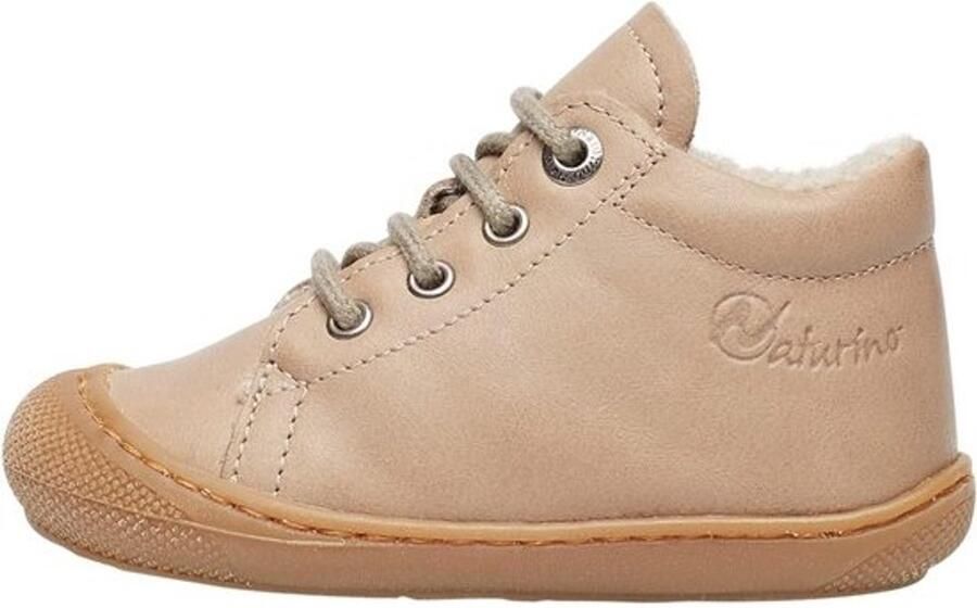 Leren Baby Sneakers voor Eerste Stapjes Comfortabele Marineschoentjes met Veters