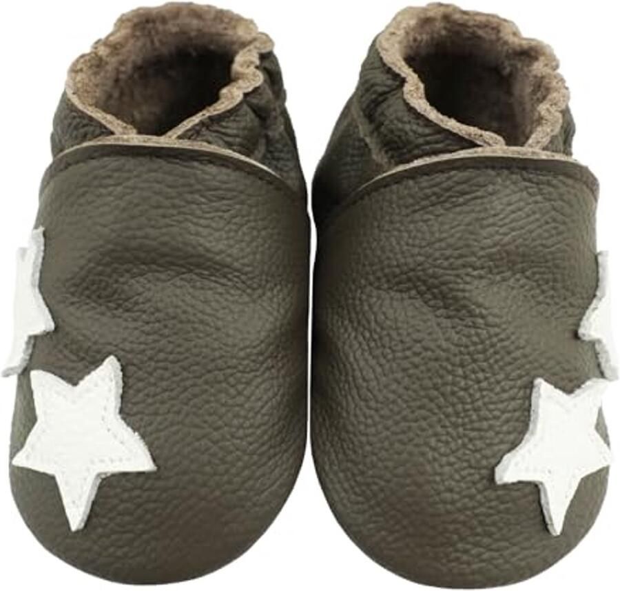 Leren Babyschoentjes voor Leren Lopen Pantoffels voor en