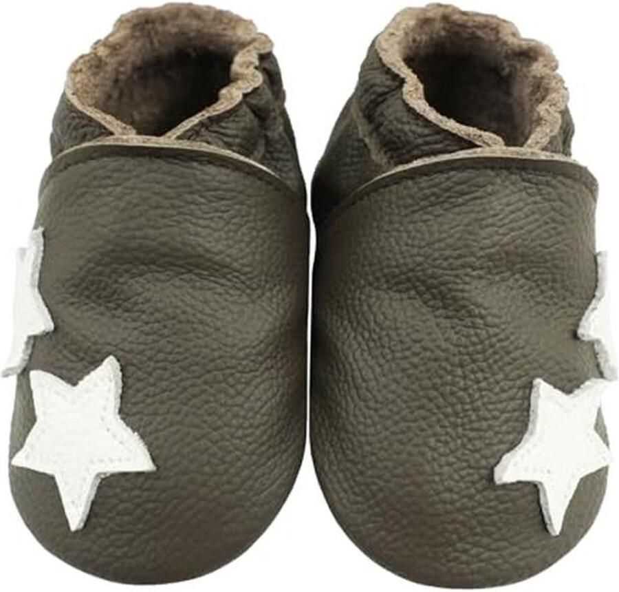 Leren Babyschoentjes voor Leren Lopen Pantoffels voor en