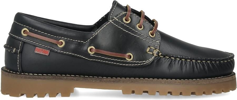 Leren Bootschoenen Casual Schoenen Dagelijks Gebruik Rubberen Zool Grote Maten Bruin Marine Zwart