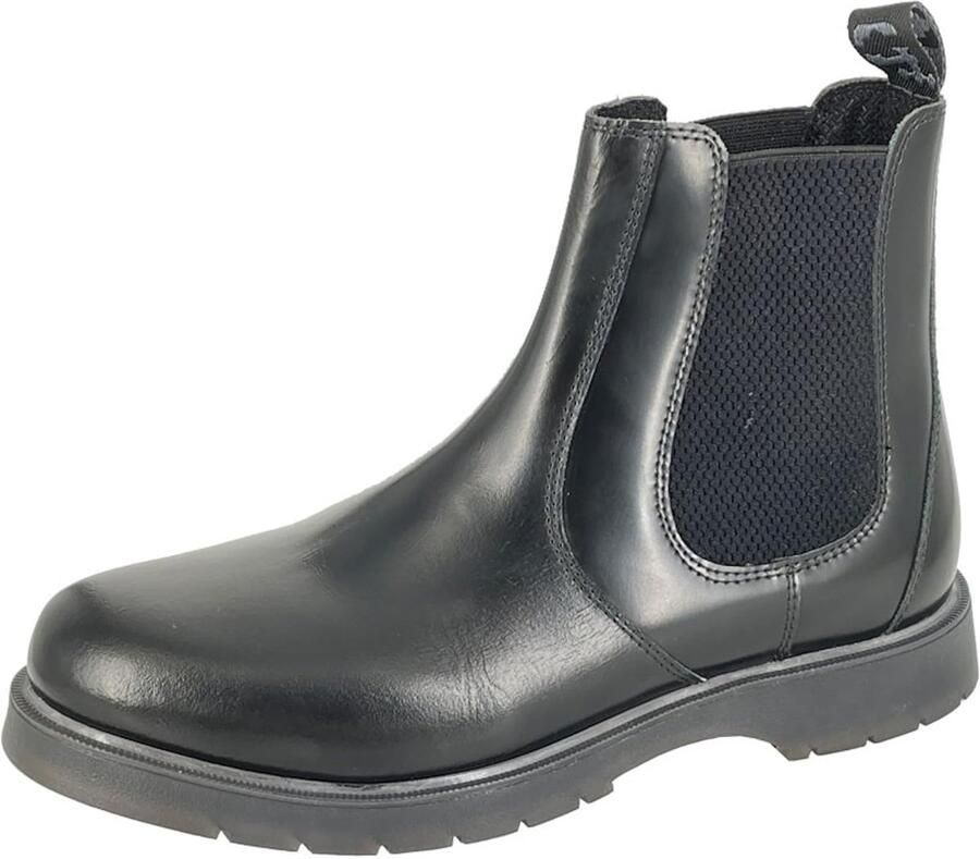 Leren Chelsea Boots voor Heren met Sterke Zool