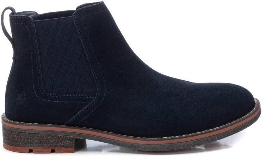 Heren Chelsea Laarzen van Leer met Elastiek