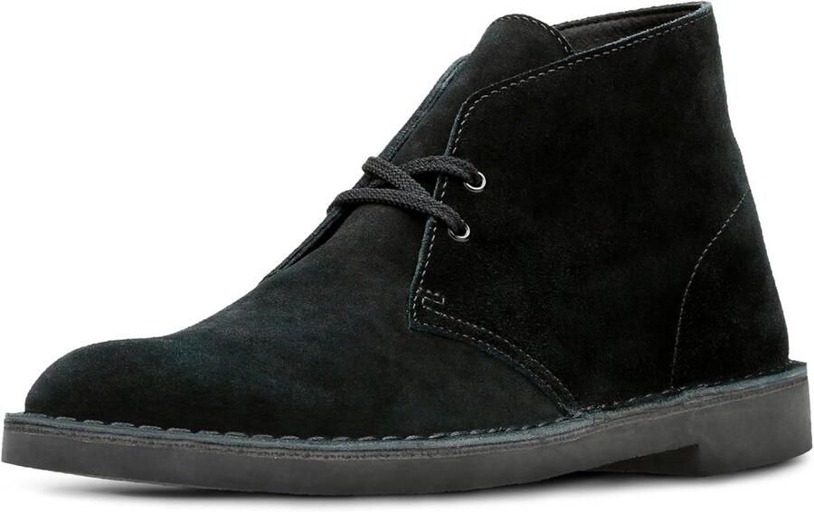 Leren Chukka Boots voor Heren Tijdloze Enkelhoge Laarzen