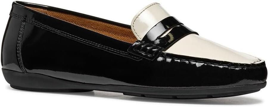 Leren dames mocassins met ademend comfort