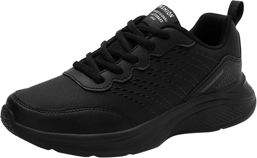 Leren Dames Sneakers Waterdicht en Ademend Casual Wandel- en Sportschoenen