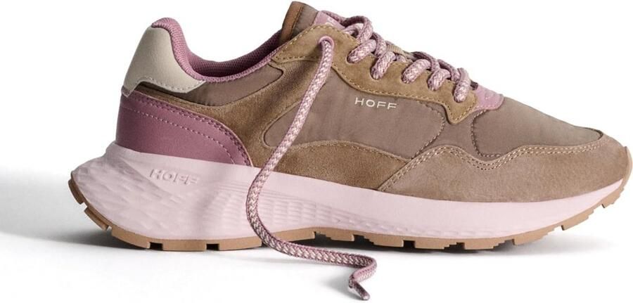 Leren Dash-Sneakers voor Dames met Comfortabele Memory Foam Binnenzool