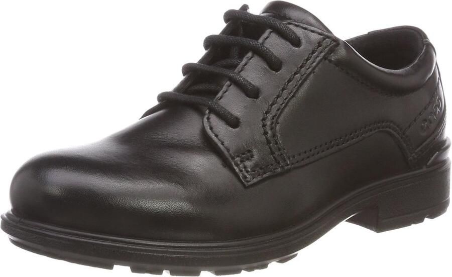 Leren Derby Schoenen voor Jongens Klassieke Veterstijl