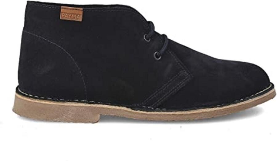 Leren Desert Safari Boots voor en Chukka Schoenen van Splitleer met Veter Sluiting en Rubber Sole