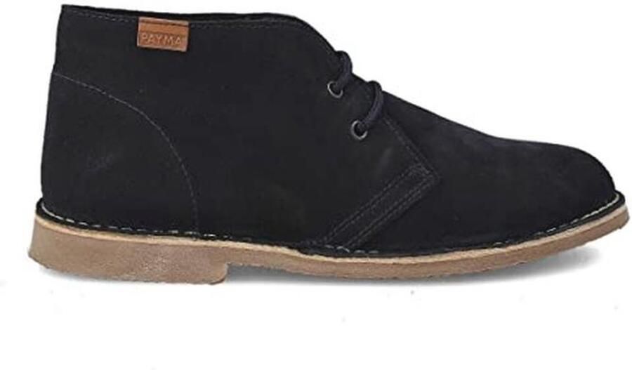 Leren Desert Safari Boots voor en Chukka Schoenen van Splitleer met Veter Sluiting en Rubber Sole