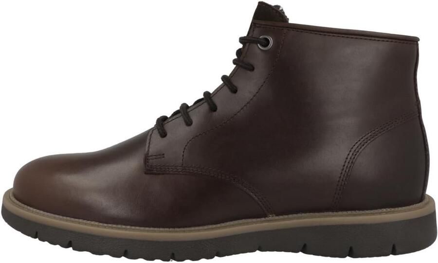 Leren Enkelboots voor Heren Ademend en Comfortabel