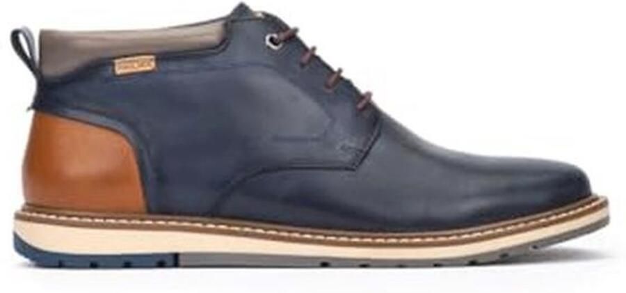 Leren Enkellaarsjes voor Heren Berna M8J-8181 Elm