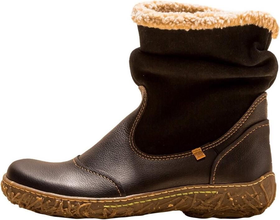 Leren Enkellaarzen voor Dames in Zwart