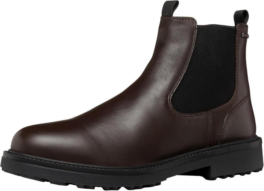 Leren Enkellaarzen voor Heren met Gripzool