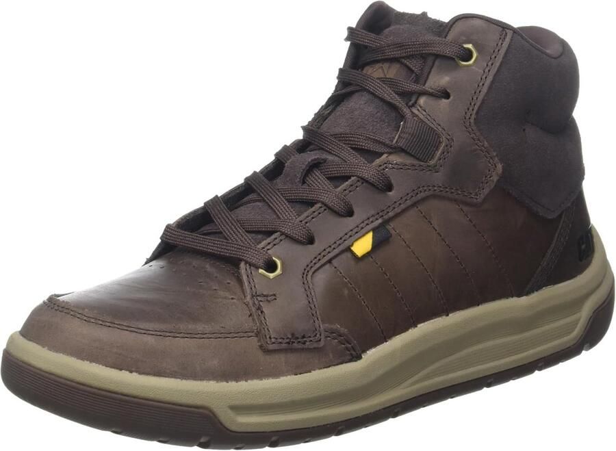 Leren Heren Enkellaars Sneakers Comfortabele Chukka Stijl