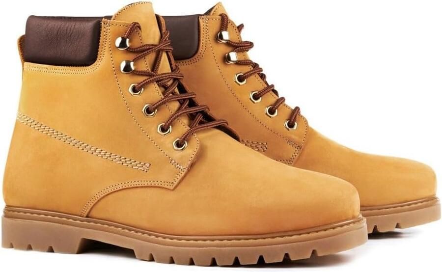 Leren Heren Laarzen Hoger Door Inzool Waterafstotend