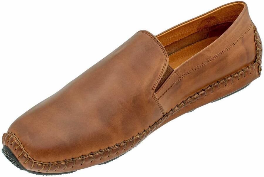 Leren Mocassins voor Heren Comfortabele Zomerschoenen met Spaans Design