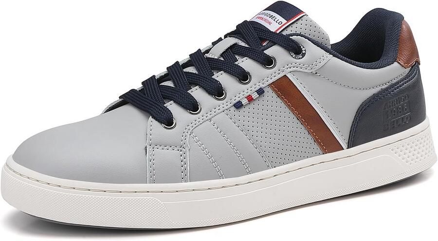 Leren Heren Sneakers Lichtgewicht Outdoor Wandelschoenen Casual Sportschoenen