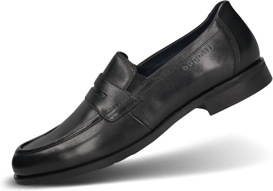 Leren Instapschoenen voor Heren in Cognac