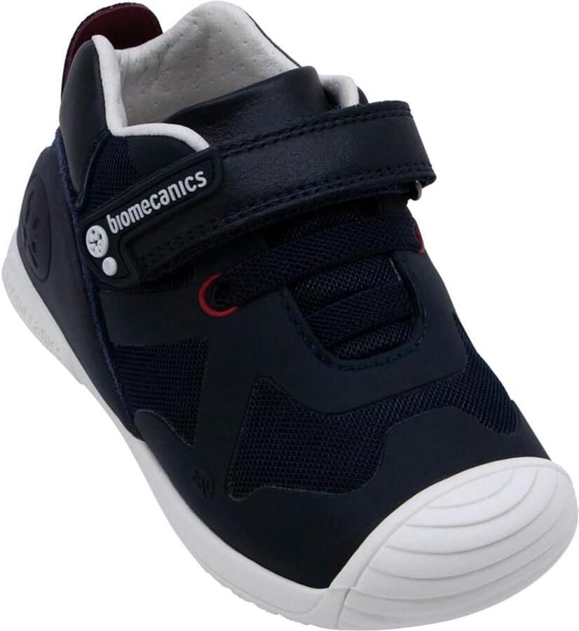 Leren Kinder Sportschoenen met Klittenband Roze