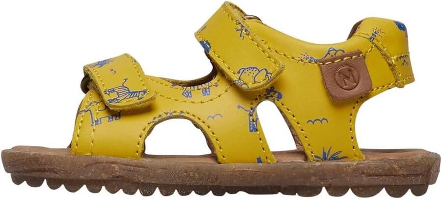 Leren Kindersandalen met Klittenbandsluiting en Ade d Voetbed