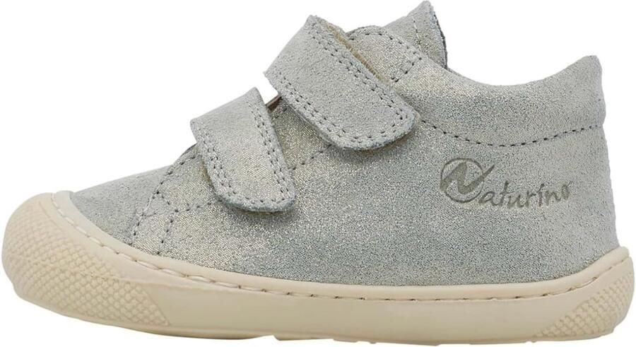 Leren Kinderschoenen met Glitterdetails voor en