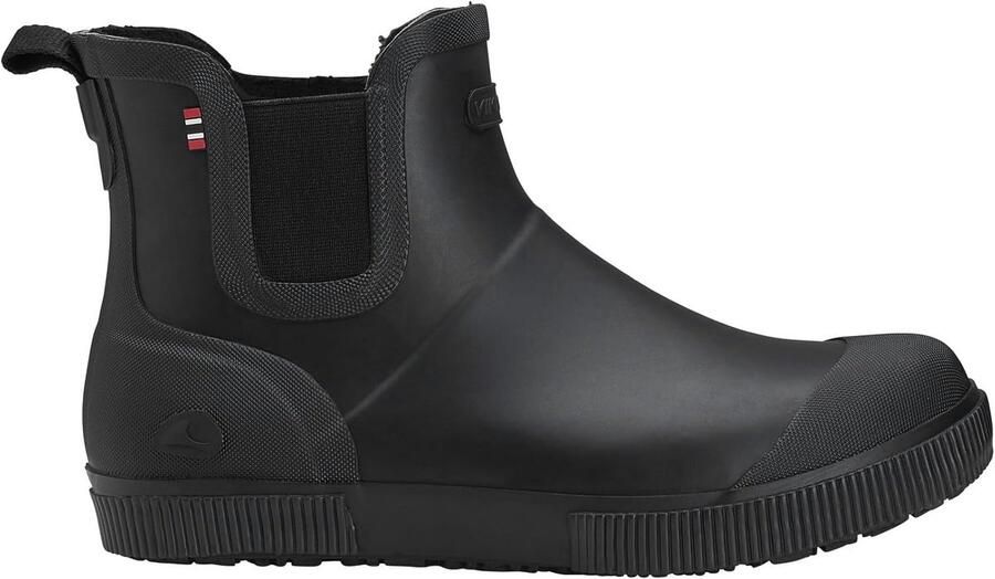 Leren Laarzen Instappers Koude Dagen Warm Gevoerd Standaard Pasvorm Zwart