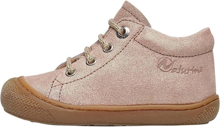 Leren loopschoenen voor baby's met zachte zool en goede ondersteuning