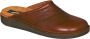 Merkloos Sans marque Leren Muil met leren voetbed Smefa art. 5040 Brandy - Thumbnail 1