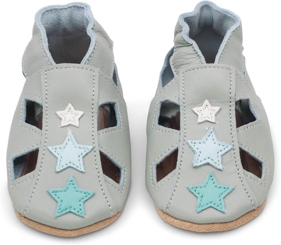 Leren Outdoorsandalen Baby en Flexibele Zachte Zool voor Eerste Stapjes