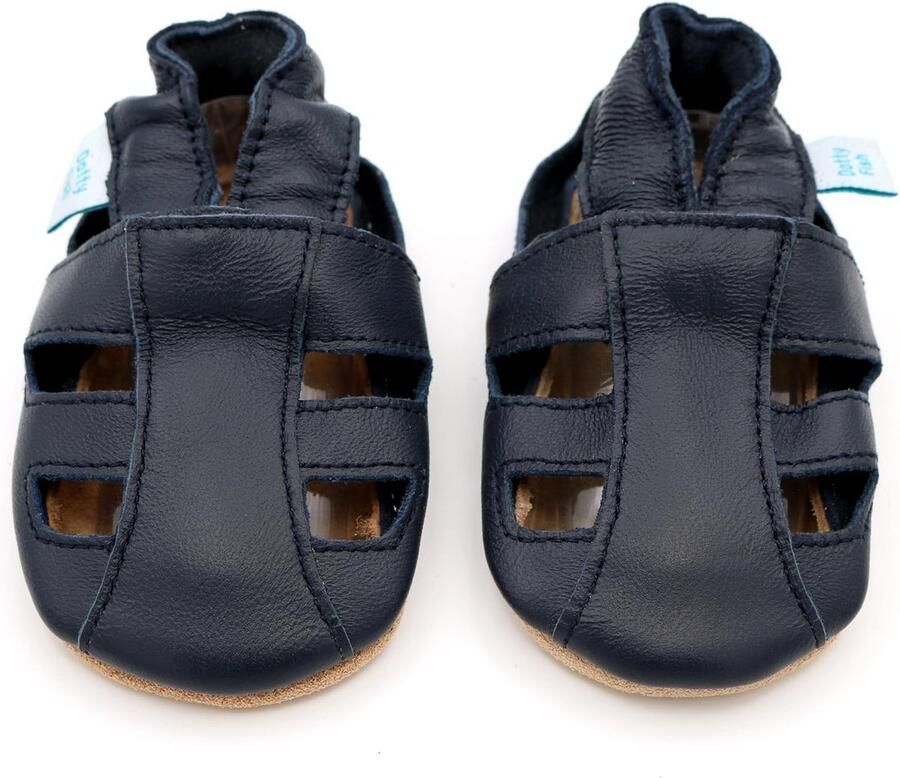 Leren Outdoorsandalen Voor Baby's en Peuters Flexibele Zachte Zool