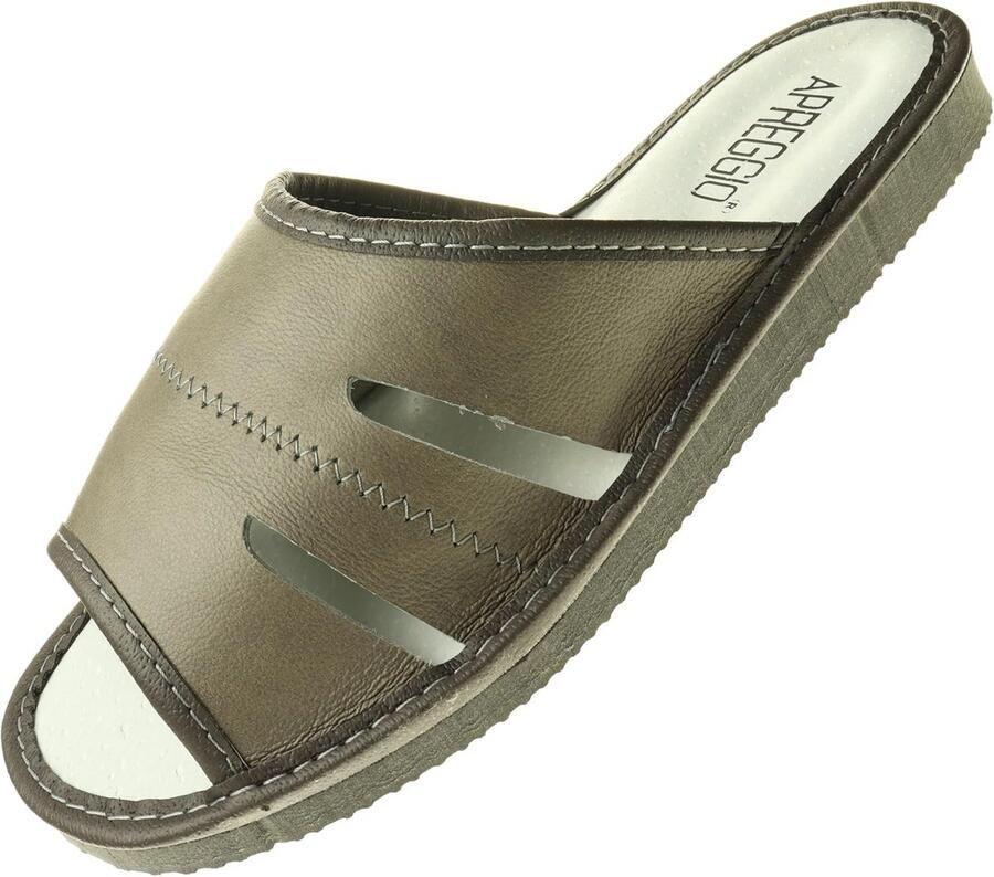 Leren Pantoffels voor Heren Comfortabele Slippers voor Elk Seizoen