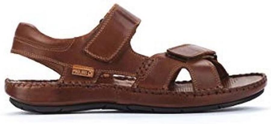 Leren Platte Sandalen voor Mannen Spaans Design