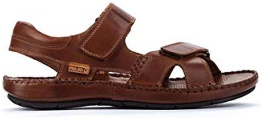 Leren Platte Sandalen voor Mannen Spaans Design