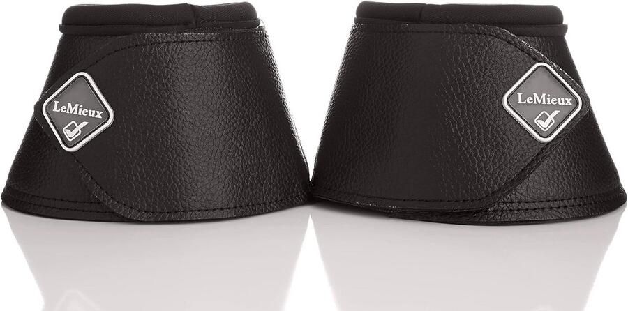 Leren rijlaarzen Paardensport Zwart Unisex