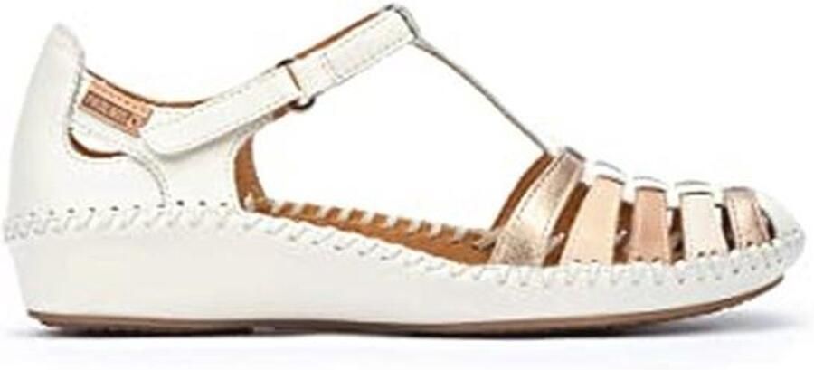 Leren sandalen bruin voor dames