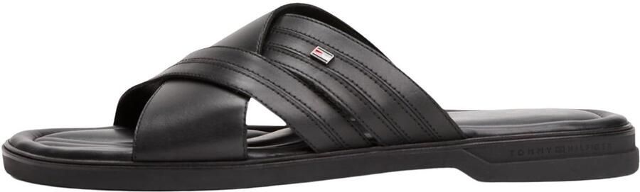Leren Slippers Zwart Maat Onbekend