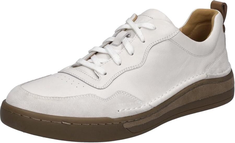 Leren Sneakers met Verwisselbaar Voetbed voor en